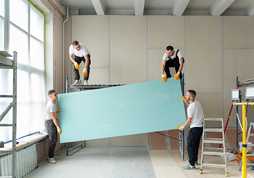 Cladding-Installation